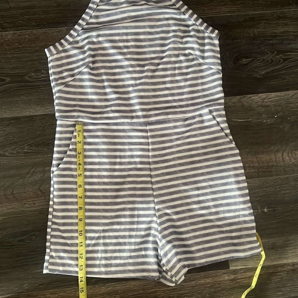 Striped Romper - Picture 7 of 11